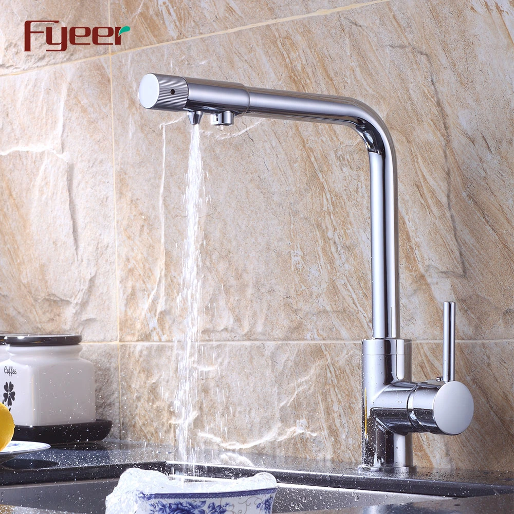 Fyeer New Single Handle Kitchen Filter Tap Drinking Water Faucet